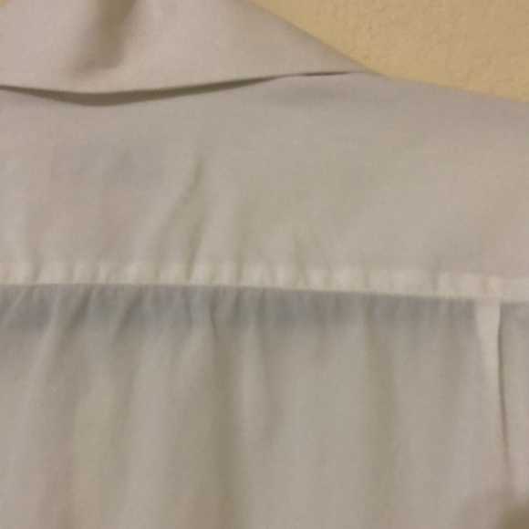 YvesSaintLaurent white shirt long sleeves sz38-15 - Picture 6 of 8